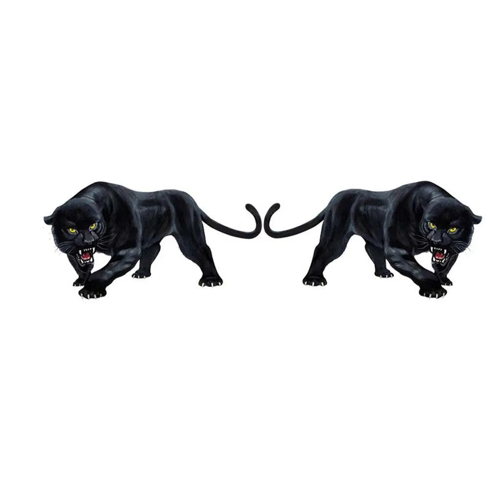 Fierce Panther's 'Growling' Vinyl Car Sticker