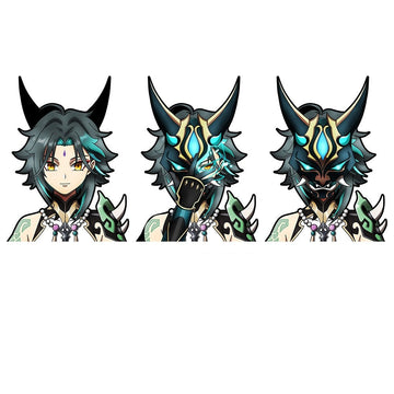 Genshin Impact 'Xiao' Vinyl Car 3D Motion Sticker
