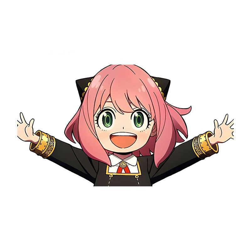 Spy x Family 'Anya | Hooray' Vinyl Car Sticker