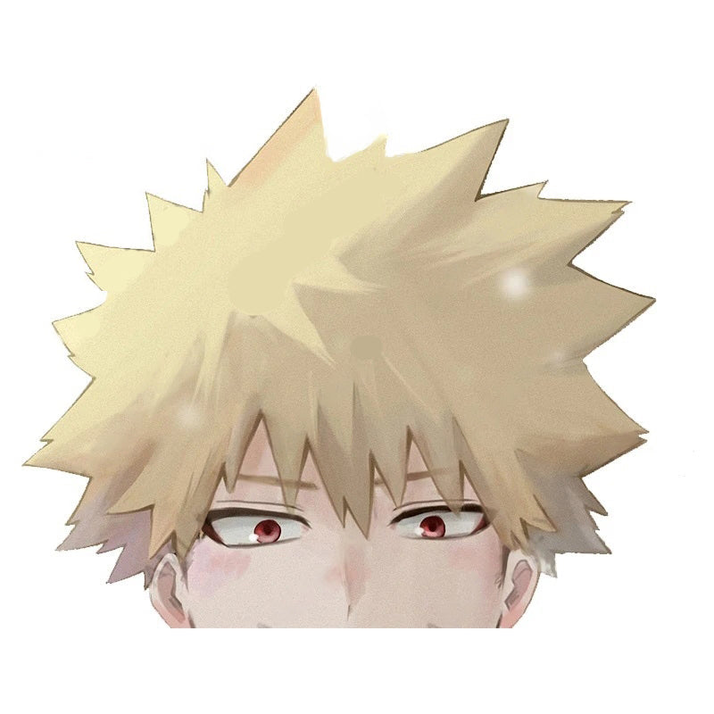 My Hero Academia 'Katsuki Bakugo | Looking Down' Vinyl Car Peeker Sticker