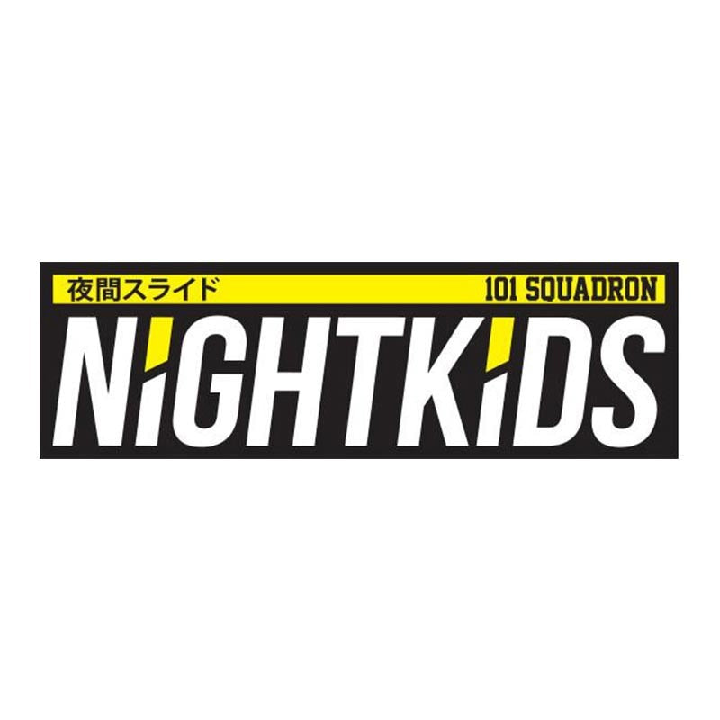 Initial D 'NightKids | 101 Squadron' Vinyl Car Sticker