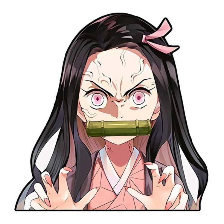 Demon Slayer 'Nezuko | Provoked' Vinyl Car Sticker