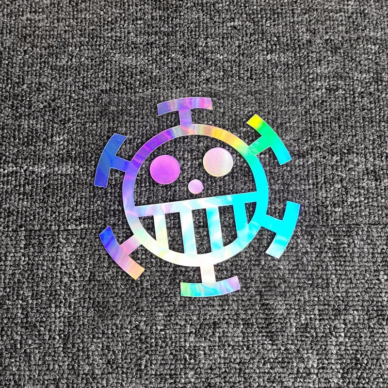 One Piece 'Trafalgar Law Logo' Vinyl Car Sticker