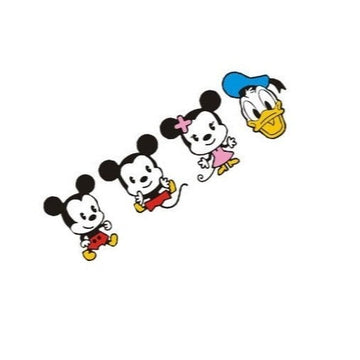 Mickey And Minnie Mouse 'Donald Duck Head' Vinyl Car Sticker
