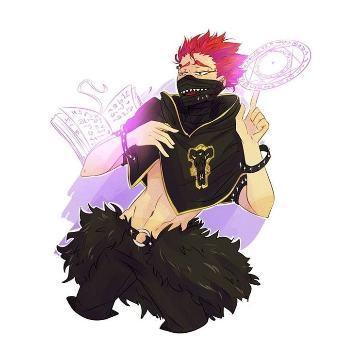 Black Clover 'Zora Ideale | Trap Magic' Vinyl Car Sticker