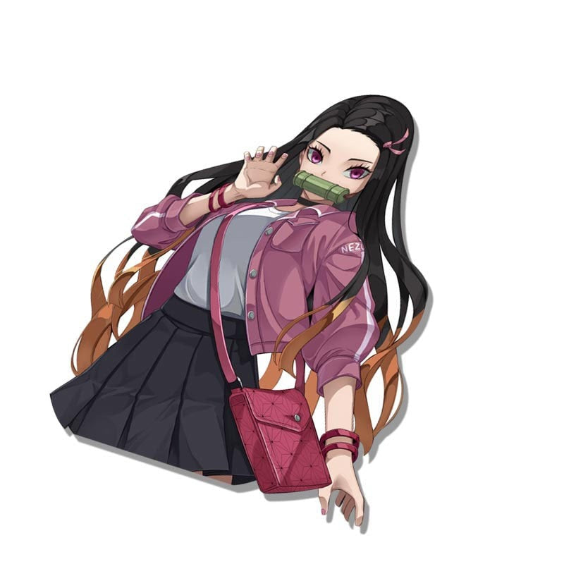 Demon Slayer 'Nezuko Kamado | Streetwear Drip' Vinyl Car Sticker