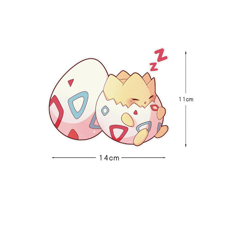 Pokemon 'Togepi | Sleeping' Vinyl Car Sticker