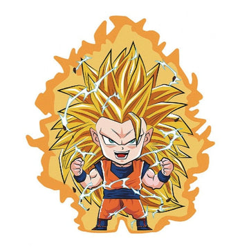 Dragon Ball Z 'Chibi Goku | Super Saiyan 3' Vinyl Car Sticker