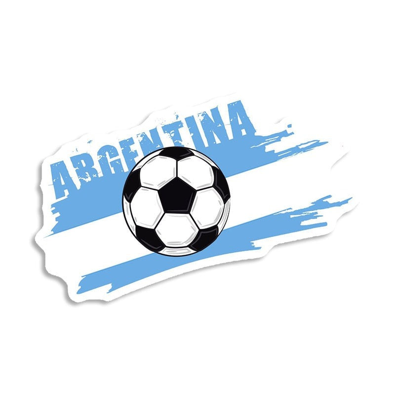 Argentina 'Football' Vinyl Car Sticker