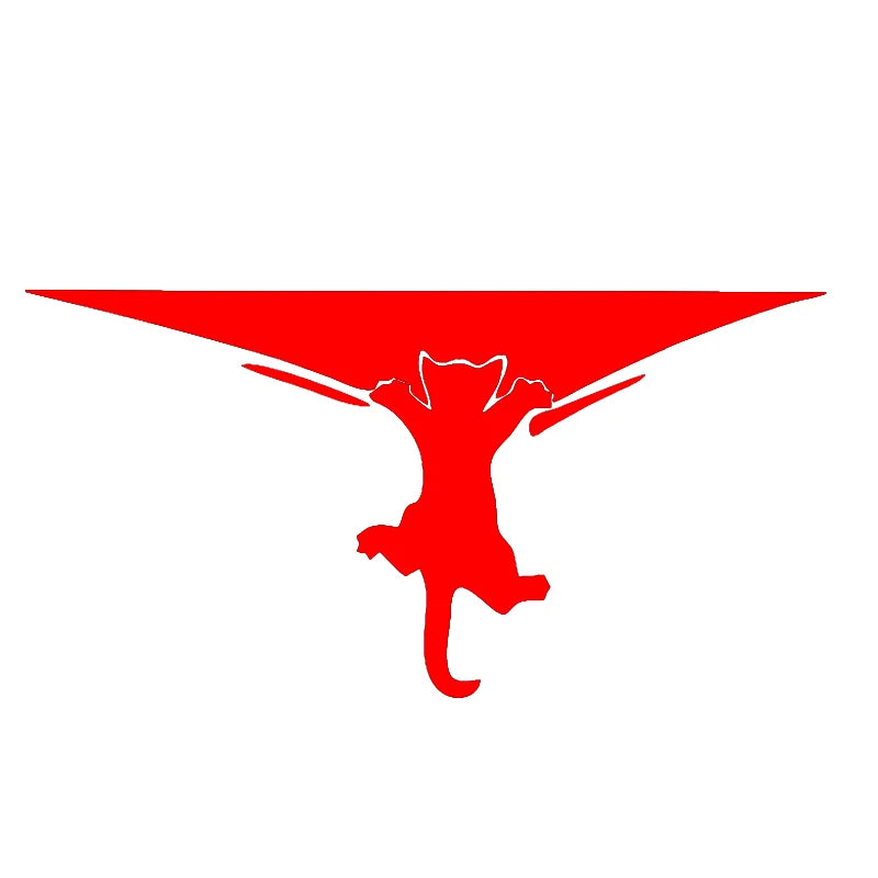 Cute Cat 'Climbing' Vinyl Car Sticker
