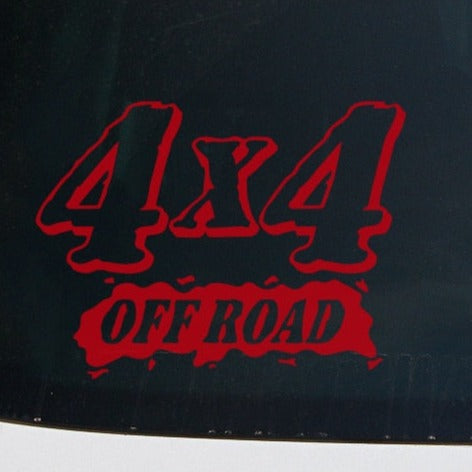 Cool '4x4 Off Road | Logo' Vinyl Car Sticker