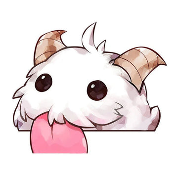League of Legends 'Poro | Staring' Vinyl Car Peeker Sticker