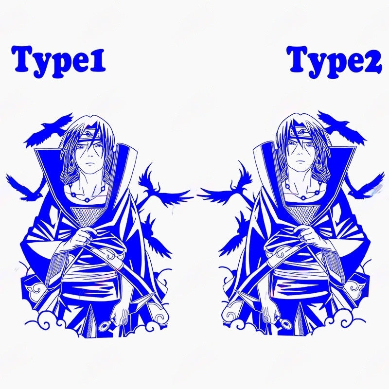 Naruto 'Uchiha Itachi | Flying Crows | 2.0' Vinyl Car Sticker