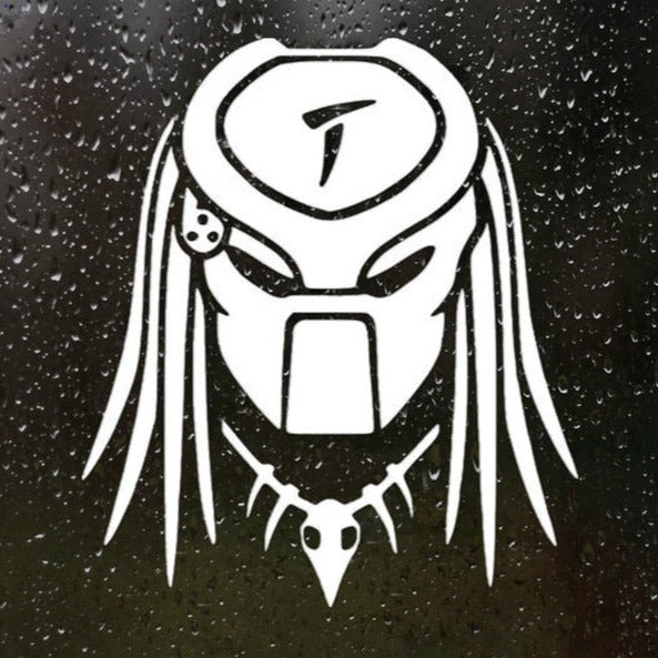 Predator 'Predator Mask | Head' Vinyl Car Sticker