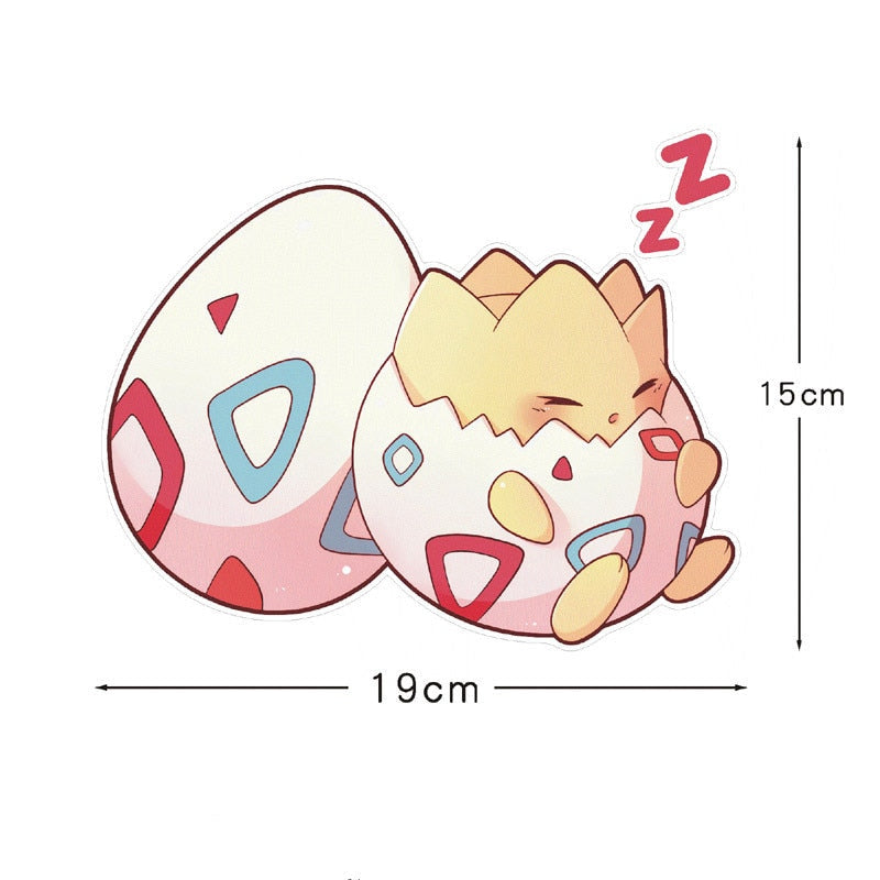Pokemon 'Togepi | Sleeping' Vinyl Car Sticker
