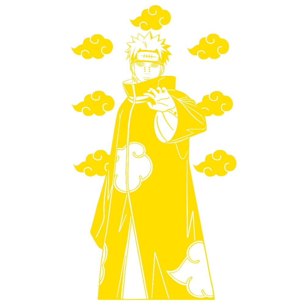 Naruto 'Naruto Uzumaki | Akatsuki Symbol' Vinyl Car Sticker