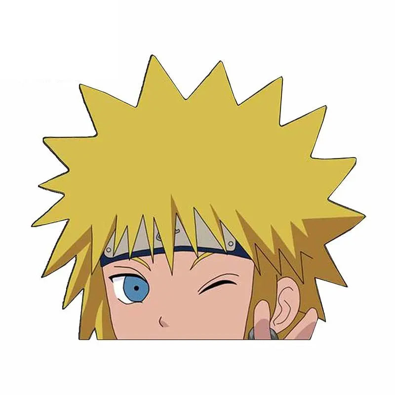 Naruto 'Minato Namikaze | Kid' Vinyl Car Peeker Sticker