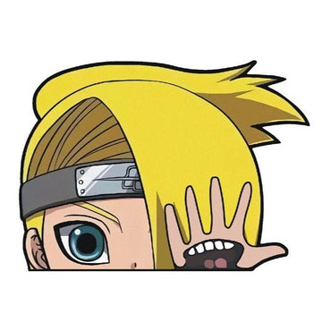 Naruto 'Deidara | Hand Mouth' Vinyl Car Peeker Sticker
