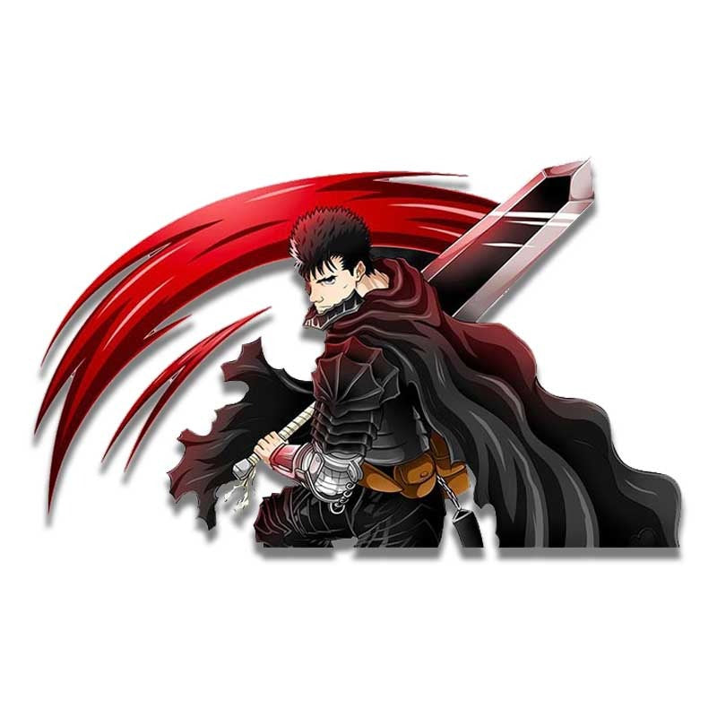 Berserk 'Guts | Black Swordsman' Vinyl Car Sticker