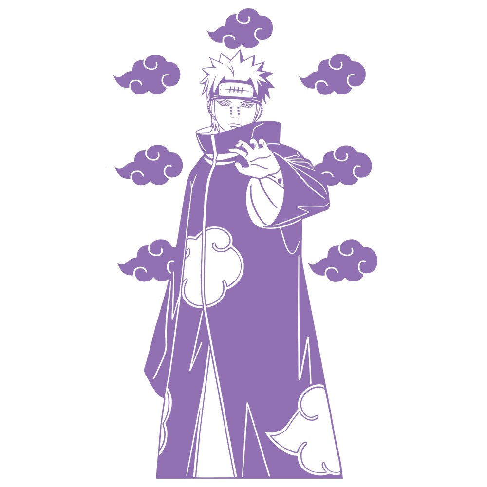 Naruto 'Naruto Uzumaki | Akatsuki Symbol' Vinyl Car Sticker