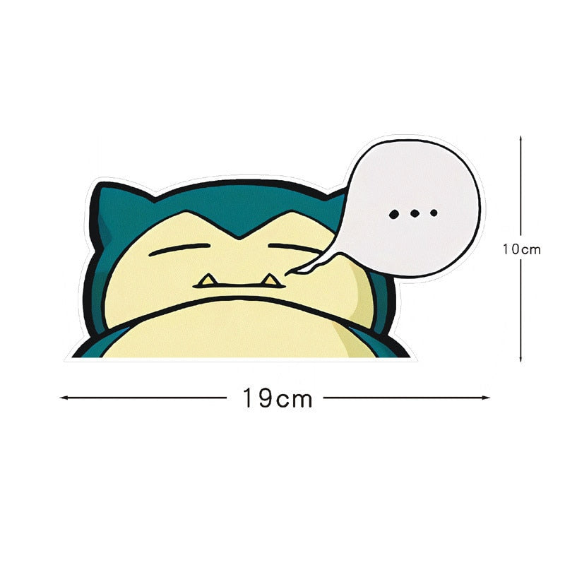 Pokemon 'Snorlax | Sleeping' Vinyl Car Sticker