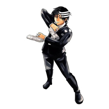 Soul Eater 'Death The Kid | Holding Two Guns' Vinyl Car Sticker