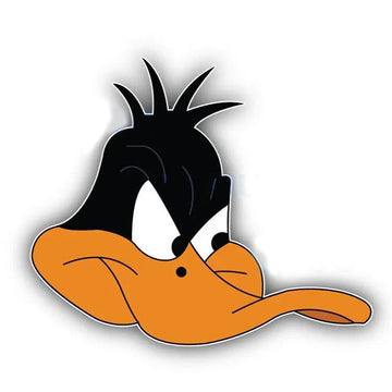 Looney Tunes 'Daffy Duck | Head' Vinyl Car Sticker