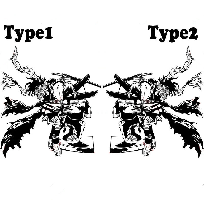 My Hero Academia 'Stain | Fighting Pose' Vinyl Car Sticker