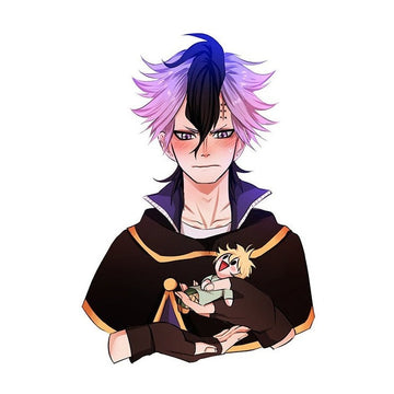 Black Clover 'Magna Swing | Luck Voltia Doll' Vinyl Car Sticker