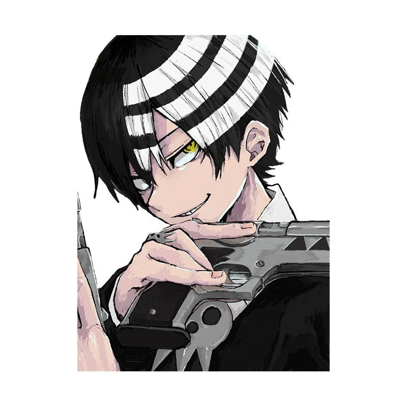 Soul Eater 'Death The Kid | Yellow Eyes' Vinyl Car Sticker