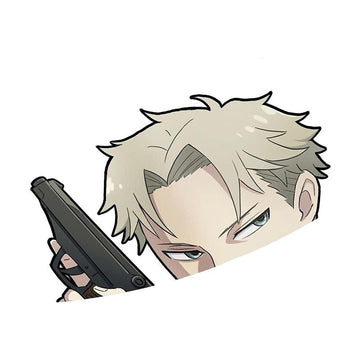 Spy x Family 'Loid Forger | Serious' Vinyl Car Peeker Sticker