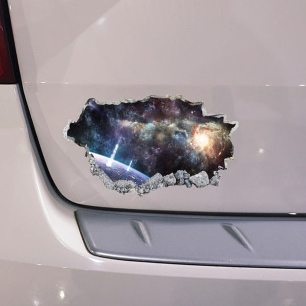 Smashed Hole 'Star Horizon' Vinyl Car Sticker
