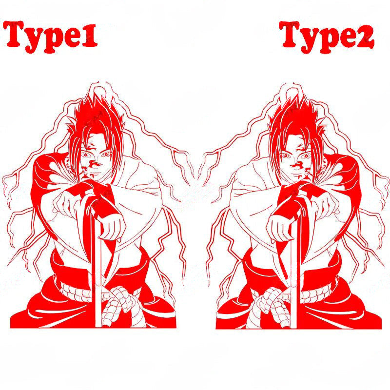 Naruto 'Sasuke Uchiha | Chidori' Vinyl Car Sticker