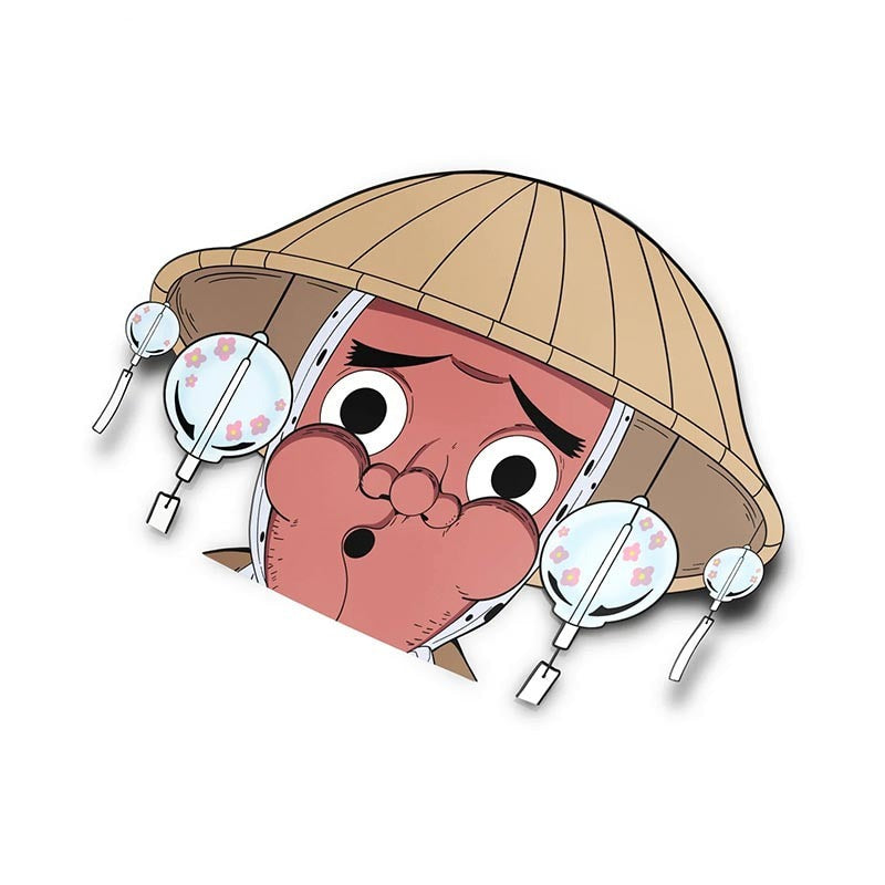 Demon Slayer 'Hotaru Haganezuka | Shocked' Vinyl Car Peeker Sticker