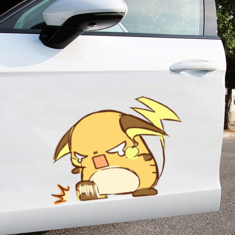Pokemon 'Pikachu | Stomping' Vinyl Car Sticker