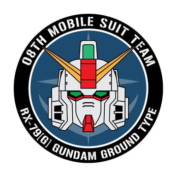 08Th Mobile Suit Team 'RX-79 G Gundam Ground Type' Vinyl Car Sticker