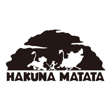 The Lion King 'Simba-Timon-Pumbaa | Hakuna Matata' Vinyl Car Sticker