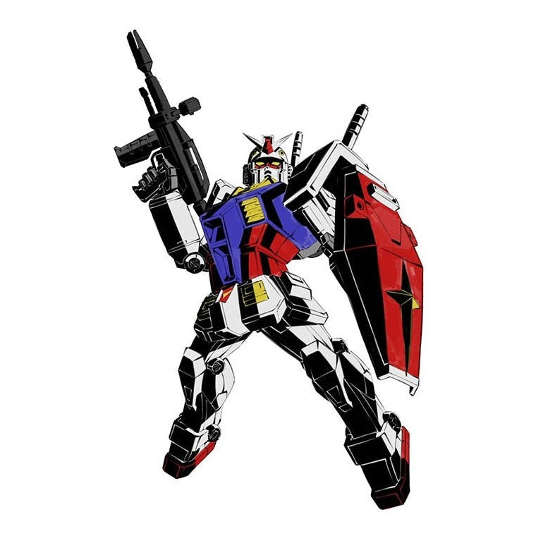 Mobile Suit 'RX-78-2 Gundam | Jumping' Vinyl Car Sticker