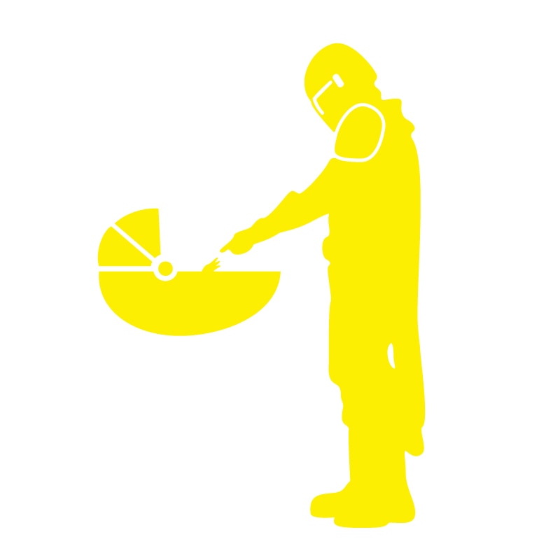 Star Wars 'Mando Meet Baby Yoda' Vinyl Car Sticker