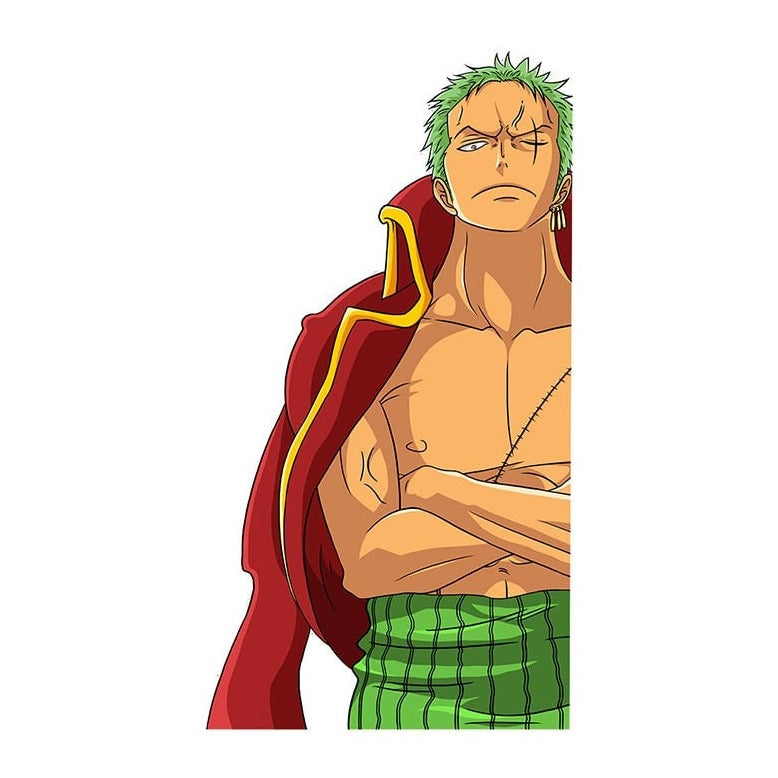 One Piece 'Roronoa Zoro | Crossed Arms' Vinyl Car Sticker