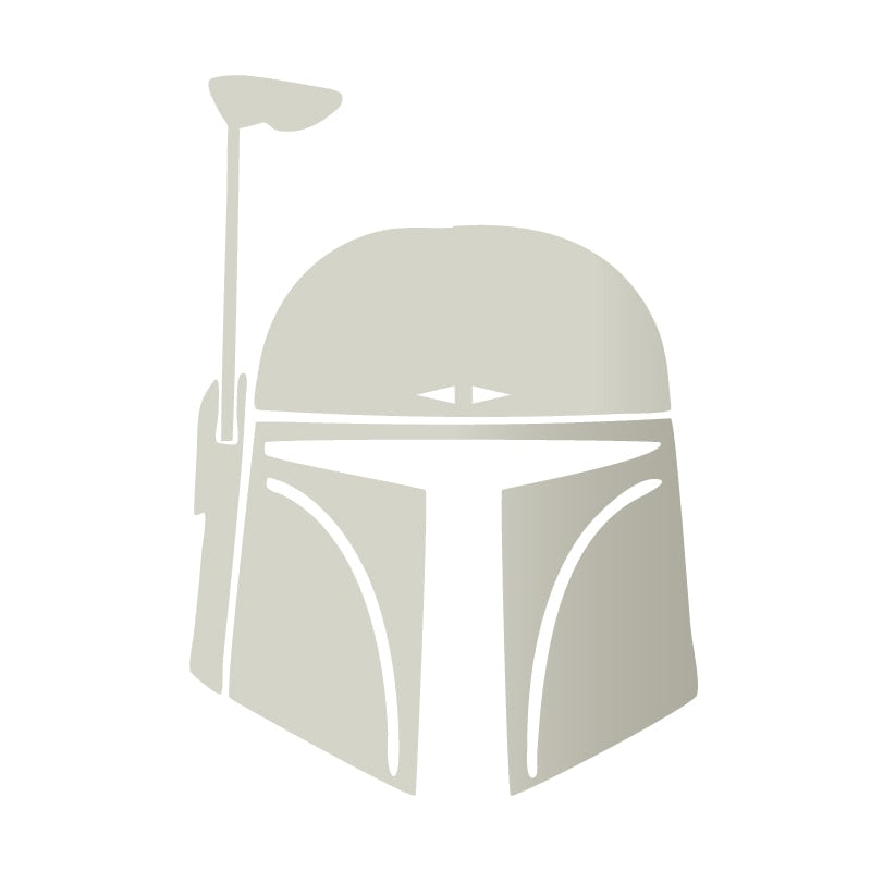 Star Wars 'Boba Fett Helmet | 1.0' Vinyl Car Sticker