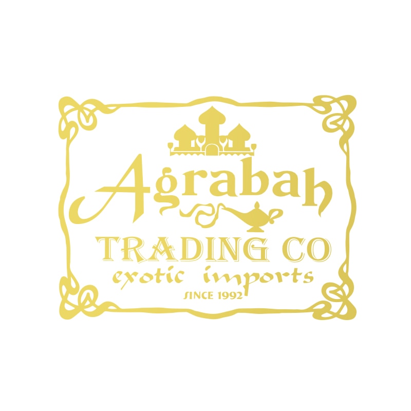 Aladdin 'Agrabah Trading Co | Logo' Vinyl Car Sticker
