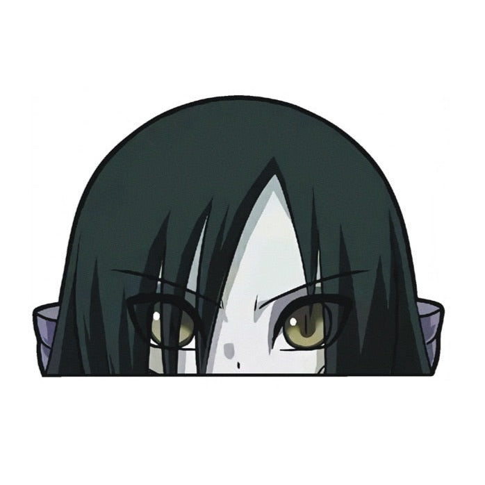 Naruto 'Orochimaru | Shocked' Vinyl Car Peeker Sticker