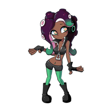 Splatoon 'Marina | Posing' Vinyl Car Sticker