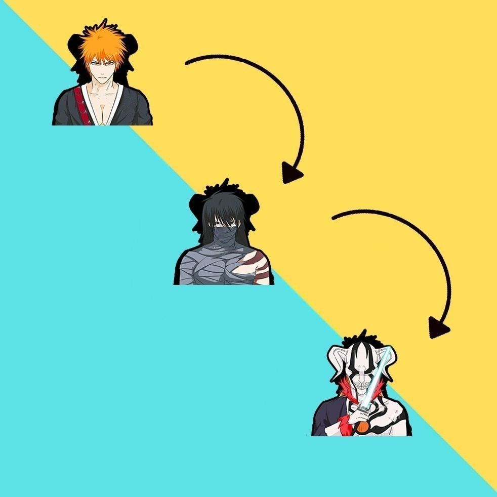 Bleach 'Ichigo Kurosaki' Vinyl Car 3D Motion Sticker