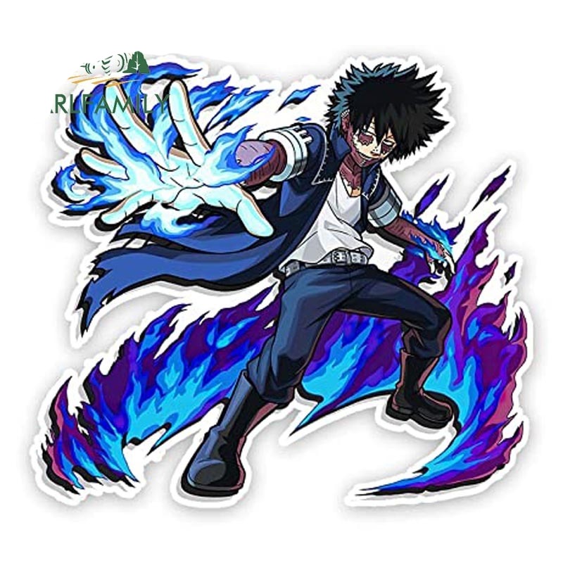 My Hero Academia 'Dabi | Blueflame Quirk' Vinyl Car Sticker – Sticker Tuned