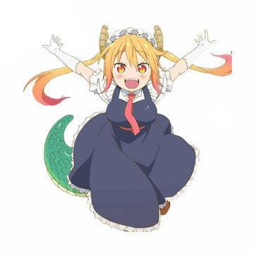 Miss Kobayashi's Dragon Maid 'Tohru | Attacking' Vinyl Car Sticker