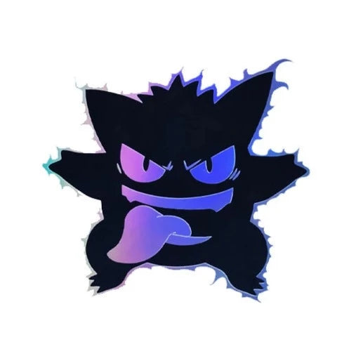 Pokemon 'Dark Gengar' Vinyl Car Peeker Sticker