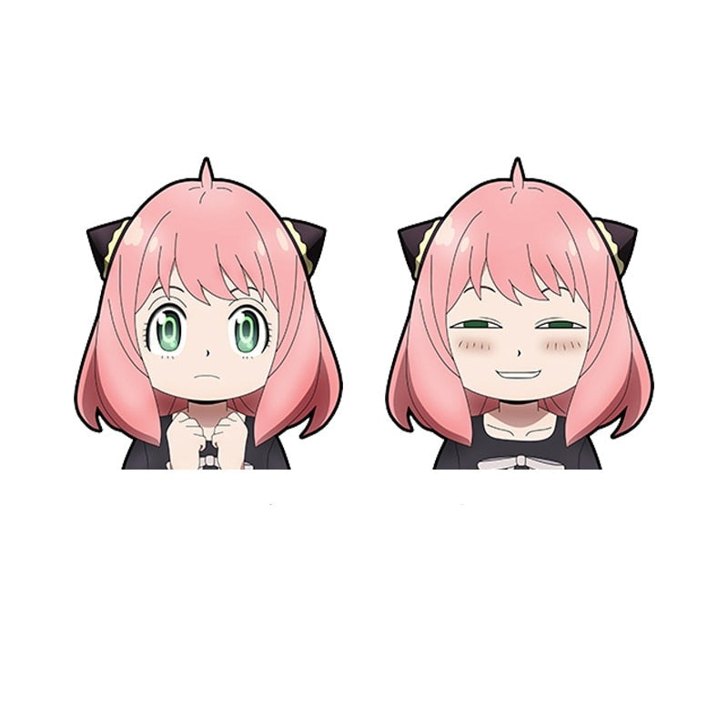 Spy x Family 'Cute Anya' Vinyl Car 3D Motion Sticker