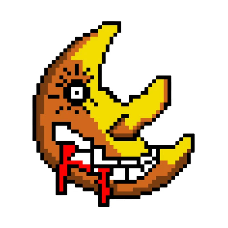 Soul Eater 'Bloody Moon | Pixel' Vinyl Car Sticker